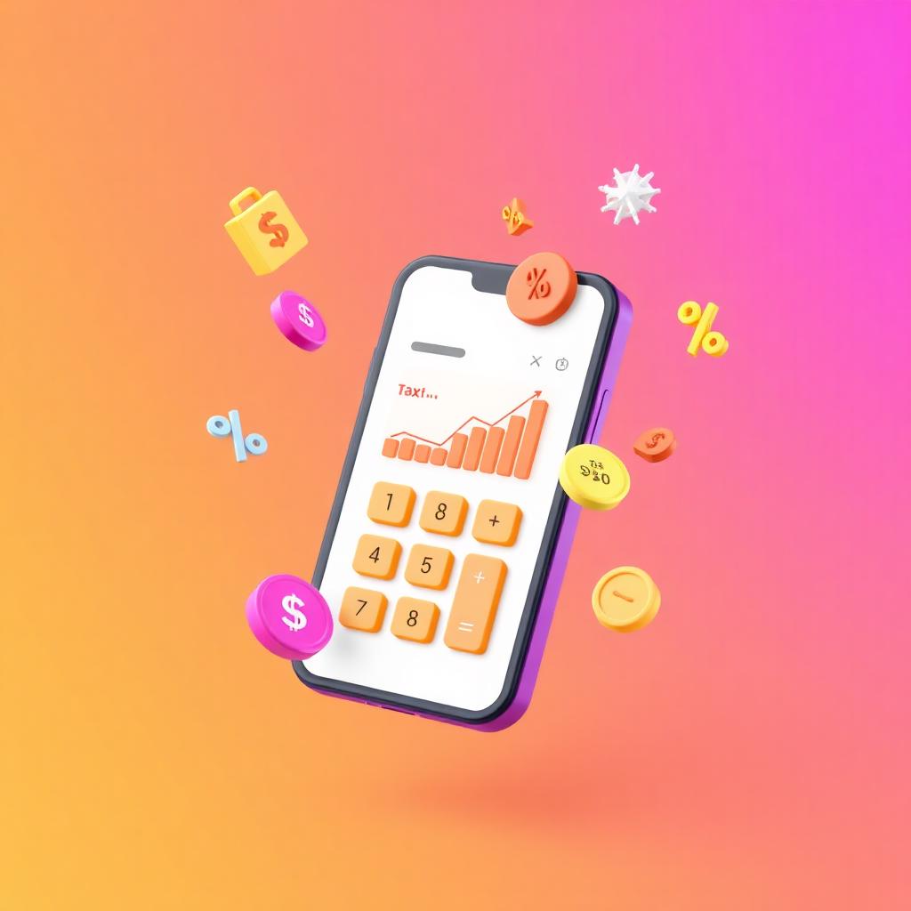Phone showing the GigTax tax app